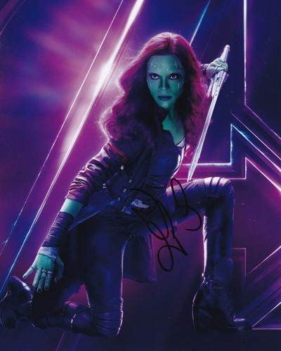 Autografo firmato zoe saldana - autografo,