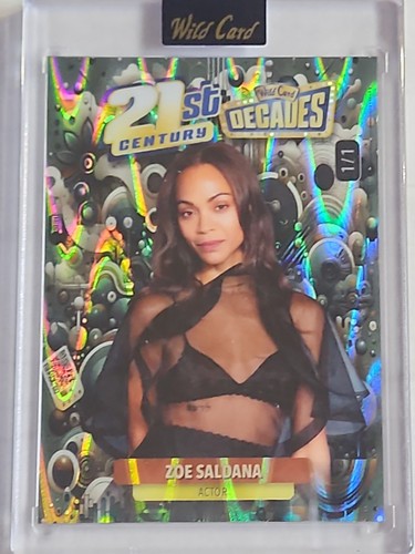 Wild card decenni zoe saldana - zoe,