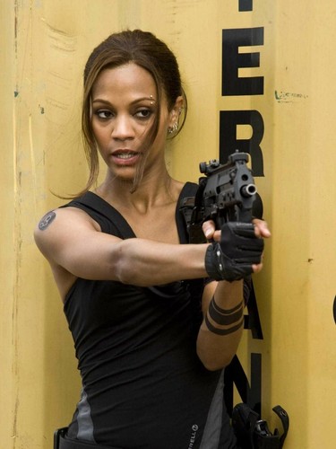 Canotta zoe saldana lucida - canotta,