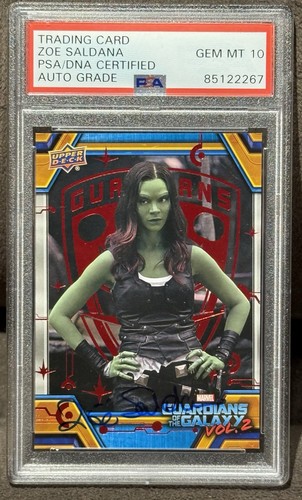 Zoe saldana firmato gamora - zoe,