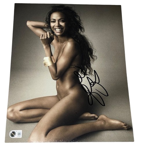 Zoe saldana autografo firmato - zoe,