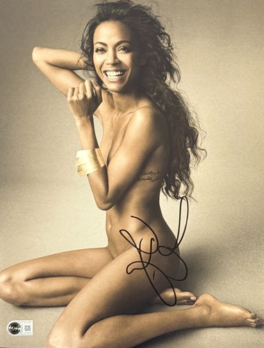 Hot sexy zoe saldana - saldana, firmato