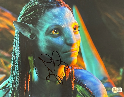 Foto firmata zoe saldana - zoe,