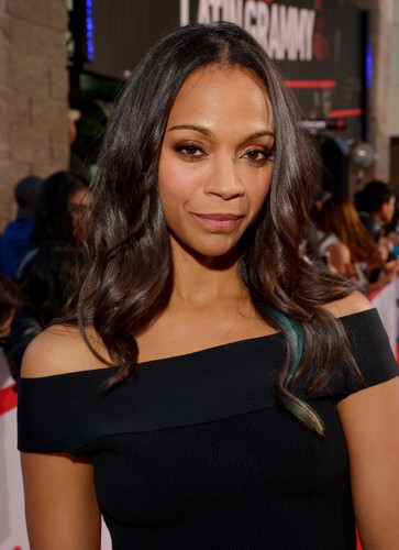 Quadro zoe saldana - con, spalle