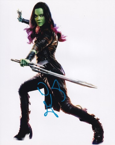 Autografo firmato zoe saldana - firmato,