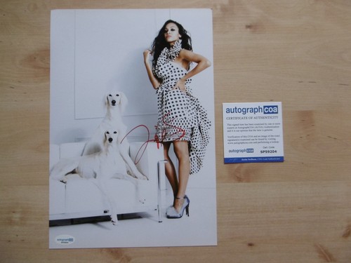 Zoe saldana autografo - saldana, firmato