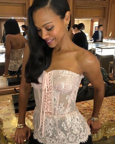 Foto zoe saldana 8x10 lucida - foto,