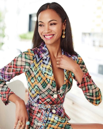 Foto zoe saldana 8x10 lucida - zoe,